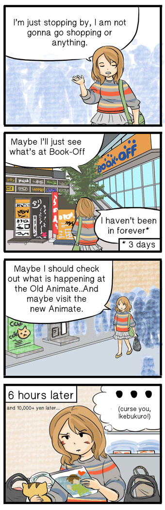 Ikebukuro is for Manga Lovers